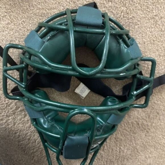 Tag Battle Gear TMK-800 Green Catcher Umpire Mask - Picture 4 of 7